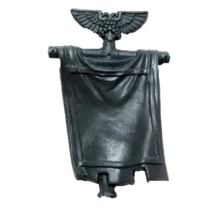 Warhammer 40K Space Marine Chapter Company Squad Back Pack Banner Ornate Bits