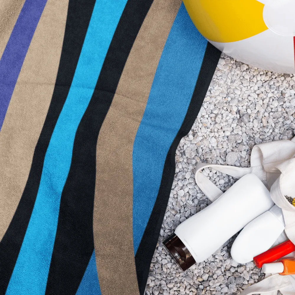 Waves Pool or Beach Towel
