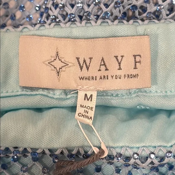 WAYF 🧜🏻‍♀️ jeweled midi skirt, nwt!