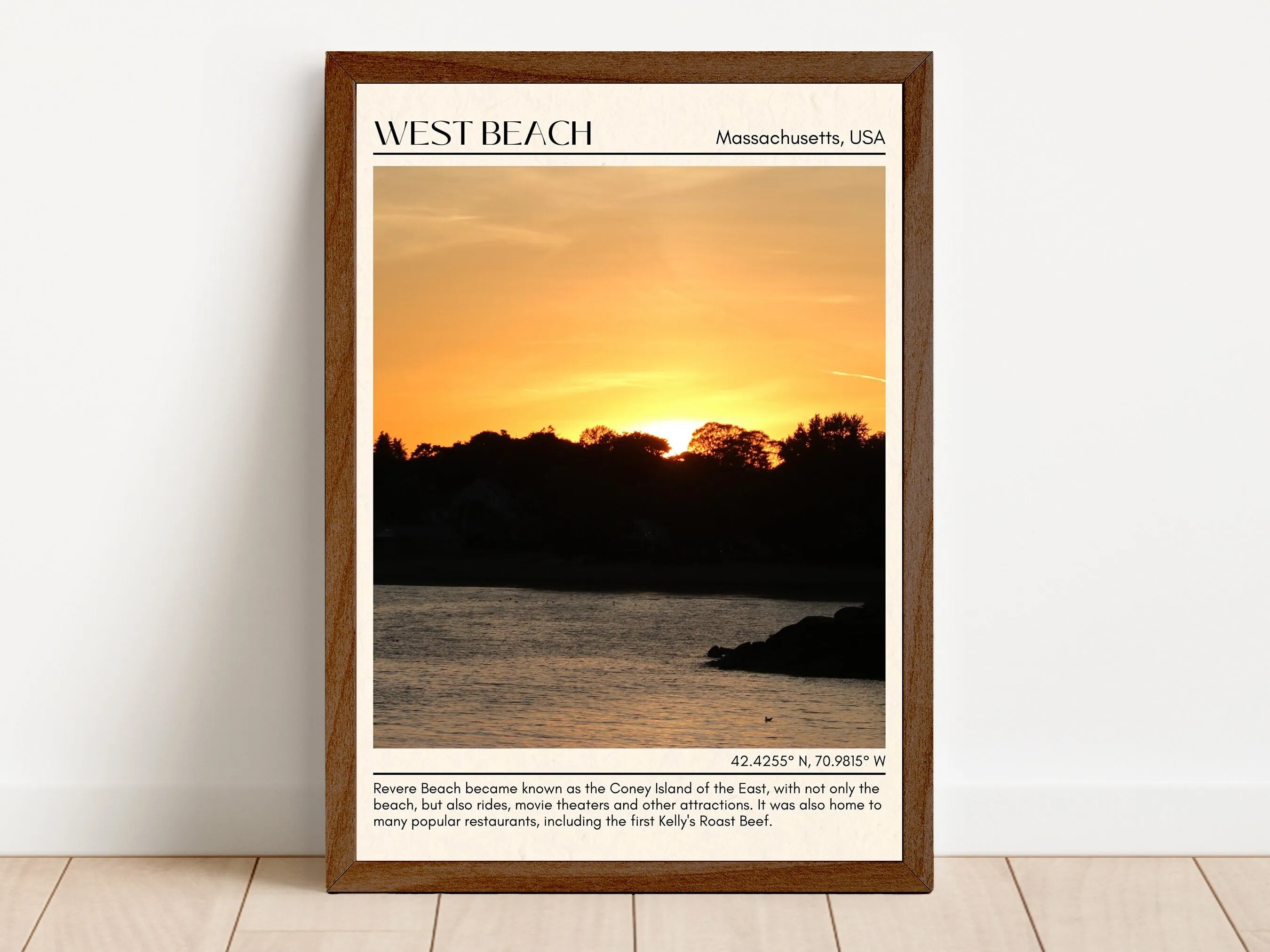 West Beach Wall Canvas, USA