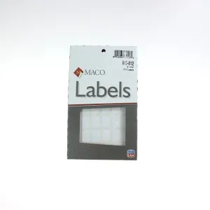White Box Labels (14 Sizes)