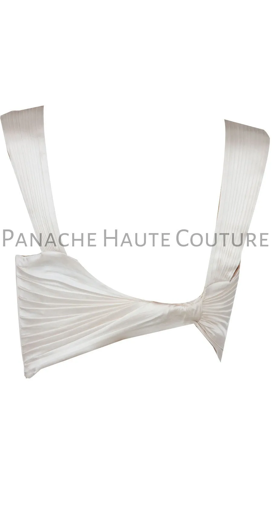 White Color Crepe Designer Saree Gown Online