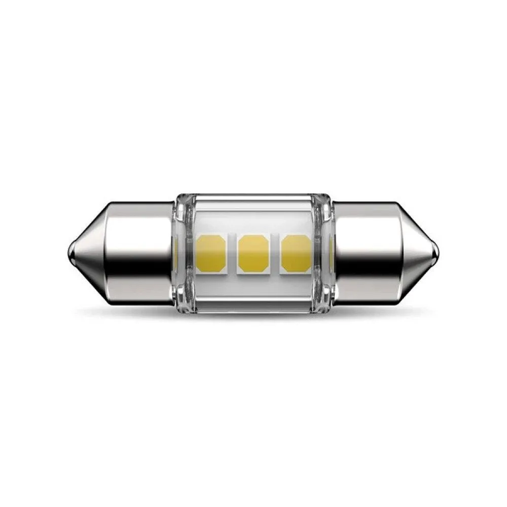 White LED Fest Bulb Philips Ultinon Pro6000, 12V, 30mm
