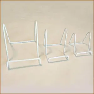 White Vinyl Coated Stands (3 Sizes)
