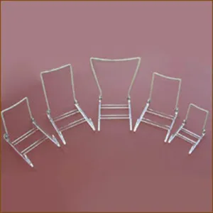 White Vinyl Gibson Holders - Size 2