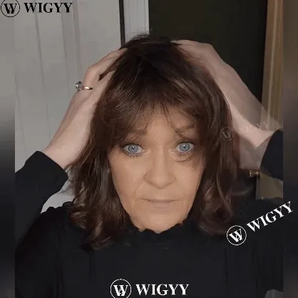 Wigyy Shoulder Length Curl Elegant Wig