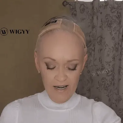 Wigyy Straight Soft Elegant Wig with Bang