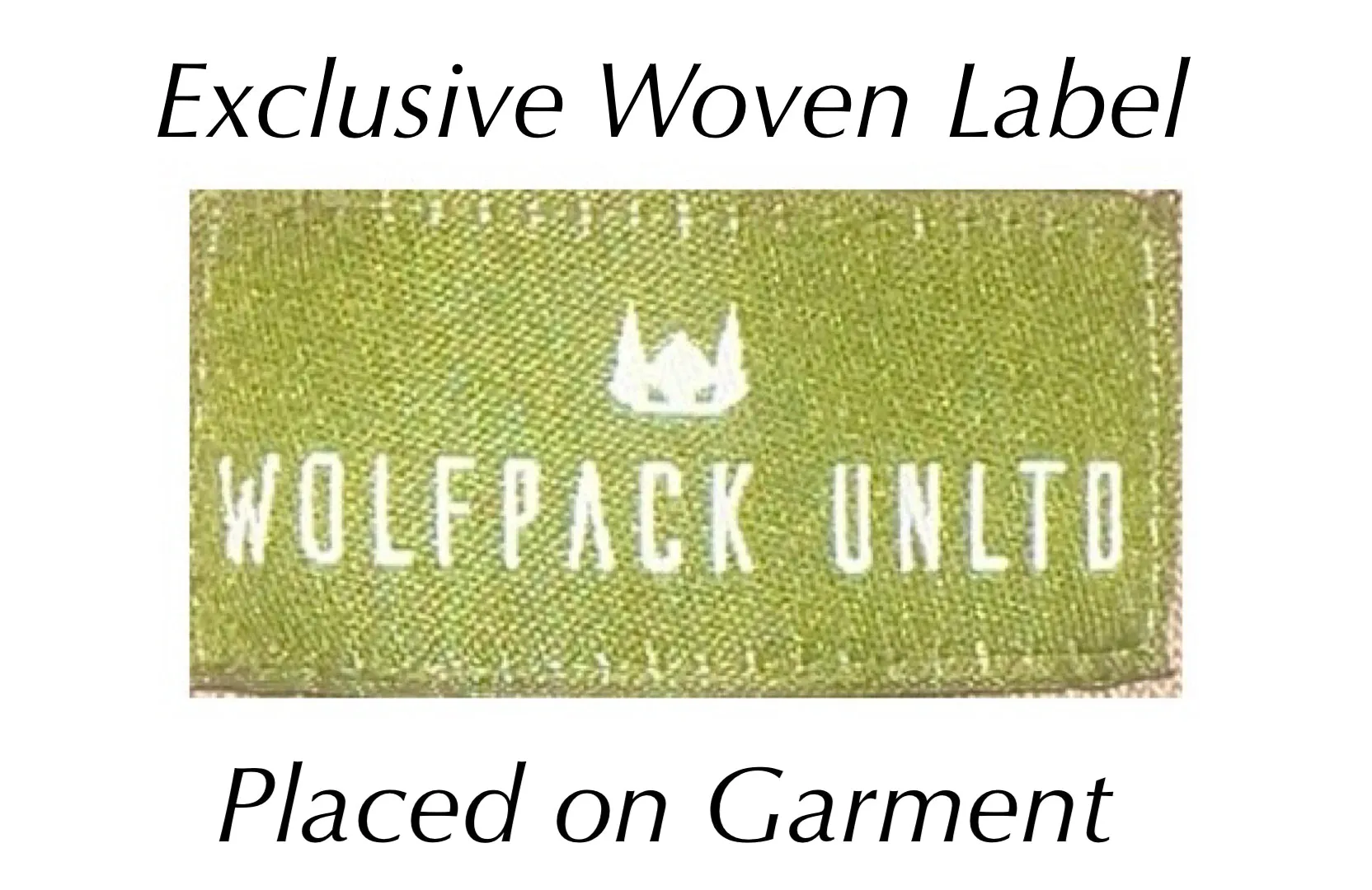 WOLFPACK UNLTD WOMEN'S "STATEMENT"  PREMIUM MIDWEIGHT TEE S/S | NAVY BLUE