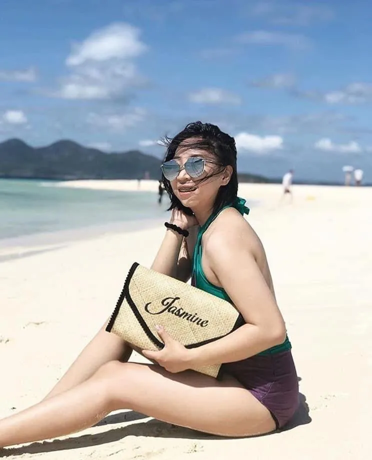 Woven Clutch Bag