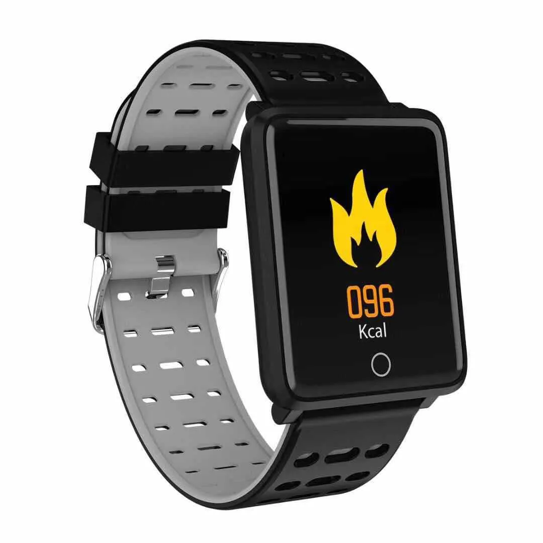 XANES F3 1.44'' Color Touch Screen IP67 Waterproof Smart Watch Heart Rate Monitor Fitness Bracelet