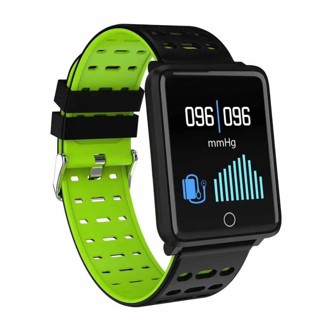 XANES F3 1.44'' Color Touch Screen IP67 Waterproof Smart Watch Heart Rate Monitor Fitness Bracelet