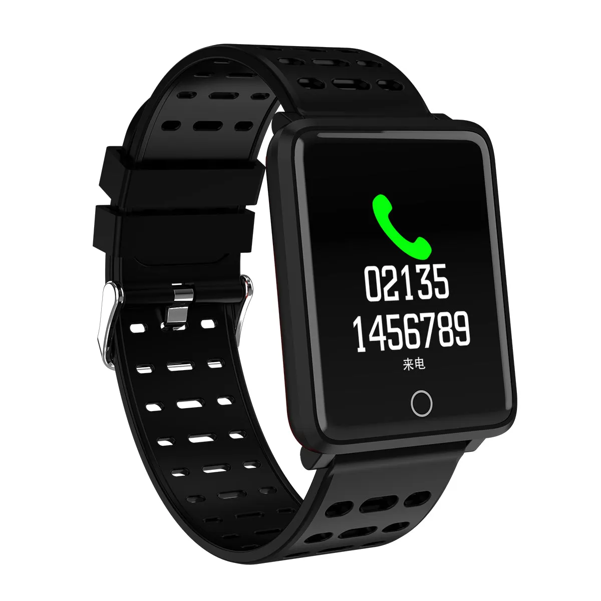 XANES F3 1.44'' Color Touch Screen IP67 Waterproof Smart Watch Heart Rate Monitor Fitness Bracelet