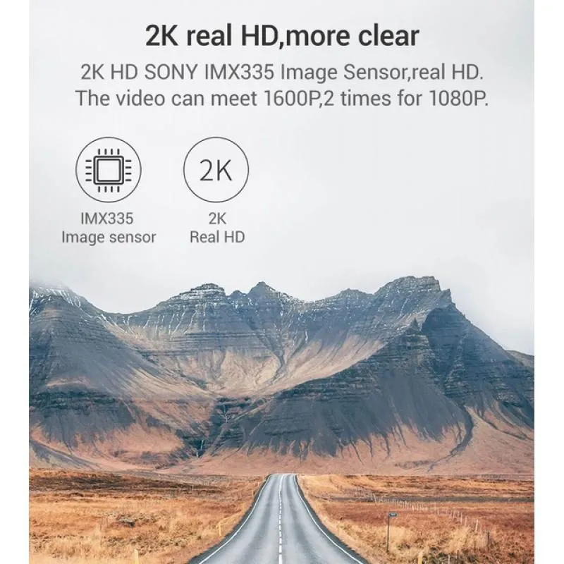 Xiaomi 70mai Rearview Mirror Dash Cam DVR (Global Version)