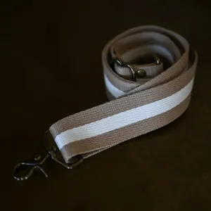 York Strap | Stripe Beige/White